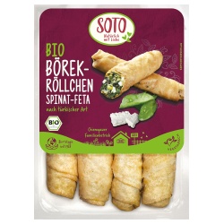 Börek-Röllchen mit Spinat & Feta Börek-Röllchen mit Spinat & Feta von Soto