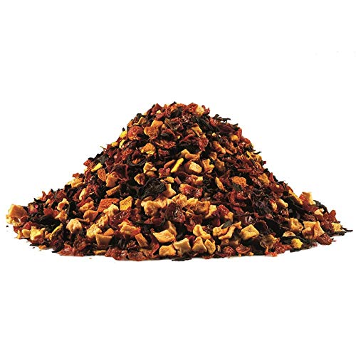 Früchtetee Tee Blutorangen Mischung Früchte Tee Tea Chay lose Teemischung ohne Zusatzstoffe & Konservierungsstoffe, 100g von Souk du Maroc