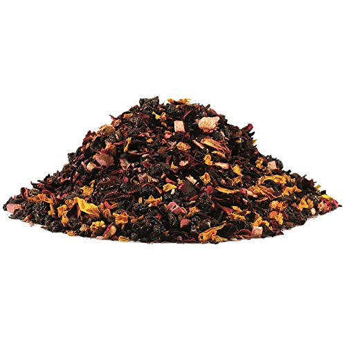 Früchtetee Tee Weihnachtskamin der Glühwein-Tee ✔ Früchte Tee Tea Chay lose ✔ Teemischung ✔ ohne Zusatzstoffe & Konservierungsstoffe, 100g von Souk du Maroc