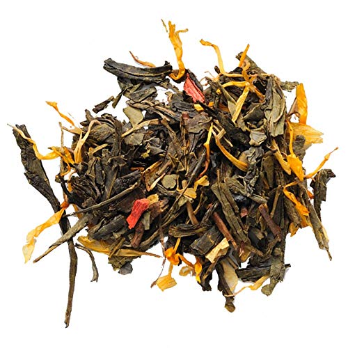 Grüner Tee Grüntee Orient-Star als Teemischung Tea Chai Cay ohne Aromastoffe ohne Zusatzstoffe ohne Konservierungsstoffe lose 100g von Souk du Maroc