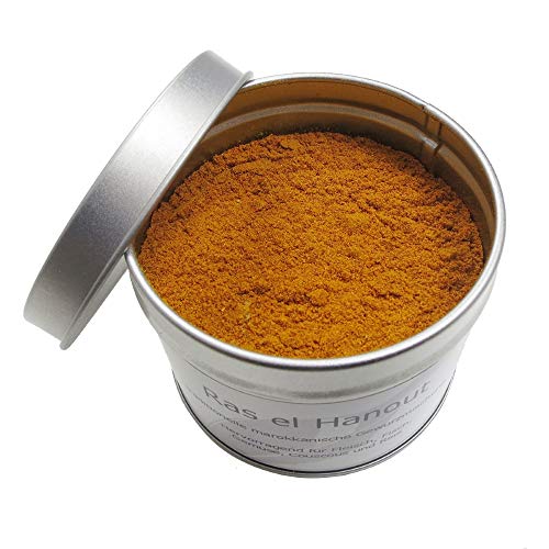 Ras el Hanout Gewürz Mischung Gewürzmischung aus Marokko 70g I Original marokkanische arabische Orient für Tajine, Couscous, Fleisch, Geflügel, Fisch, vegetarisch, Sausen & Reisgerichte ohne Salz Ras el Hanout Gewürz Mischung Gewürzmischung aus Marokko 70g I Original marokkanische arabische Orient für Tajine, Couscous, Fleisch, Geflügel, Fisch, vegetarisch, Sausen & Reisgerichte ohne Salz von Souk du Maroc