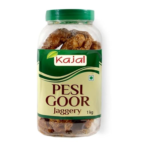 Pesi Goor Jaggery Best for Sweetener Traditional Medicine Aromastoff und Nahrungsergänzungsmittel 1 kg. von Soul Mantra