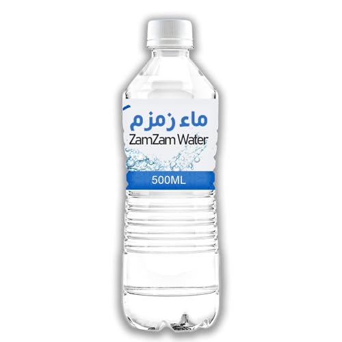 Zamzam Wasser 500ml - Gesegnetes Quellwasser aus Mekka - Mineralwasser (1 Flasche) von Soul Mantra
