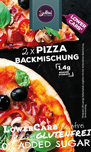 Lower Carb* Pizza von Soulfood LowCarberia 2x Pizza Lower Carb* Pizza von Soulfood LowCarberia 2x Pizza von Soulfood LOW CARBERIA
