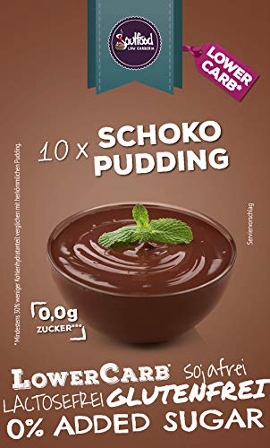 LowerCarb* Pudding Schoko von Soulfood LowCarberia 300g von Soulfood LOW CARBERIA