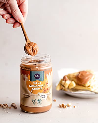 Salz-Karamell-Creme 300g mit Erythrit gesüßt von Soulfood LowCarberia Salz-Karamell-Creme 300g mit Erythrit gesüßt von Soulfood LowCarberia von Soulfood LOW CARBERIA