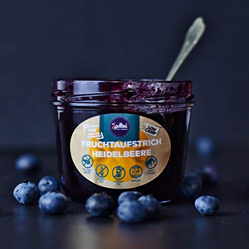 Heidelbeere Fruchtaufstrich homemade von Soulfood LowCarberia 220g Heidelbeere Fruchtaufstrich homemade von Soulfood LowCarberia 220g von Soulfood LowCarberia