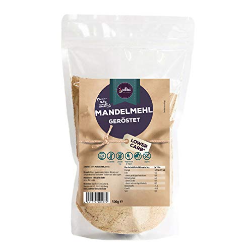 Mandelmehl geröstet, entölt von Soulfood LowCarberia 500g Mandelmehl geröstet, entölt von Soulfood LowCarberia 500g von Soulfood LowCarberia