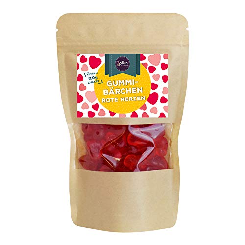 Rote Herzen Gummibärchen von Soulfood LowCaberia 160g Rote Herzen Gummibärchen von Soulfood LowCaberia 160g von Soulfood LowCarberia