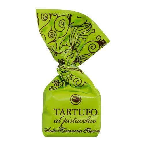 Tartufo Trüffel Pralinen Schokolade 20 x Pistazien Tartufi dolce Antica Torroneria Piemontese| Geschenkset Trueffel italienische Süßigkeiten | Geschenk Made in Italien italienische Spezialitäten von Soulgoods