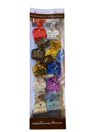 Schokolade Trüffel Geschenk | Antica Torroneria | dolce Tartufo Pralinen verpackt | Geschenkset mit Süßigkeiten | Italienische Spezialitäten | 20 Stück - 320g - NEUE EXKLUSIVE von Soulgoods