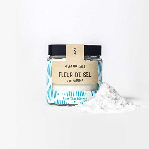 Atlantik Salz – Fleur de Sel - Edles Atlantik Meersalz aus Namibia - 110 g von Soulspice