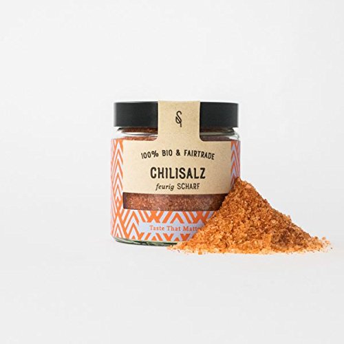 Chilisalz Bio - Feurig scharf - 90 g von Soulspice