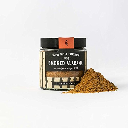 Smoked Alabama Bio Rauchig-scharfes RUB - 60 g von Soulspice