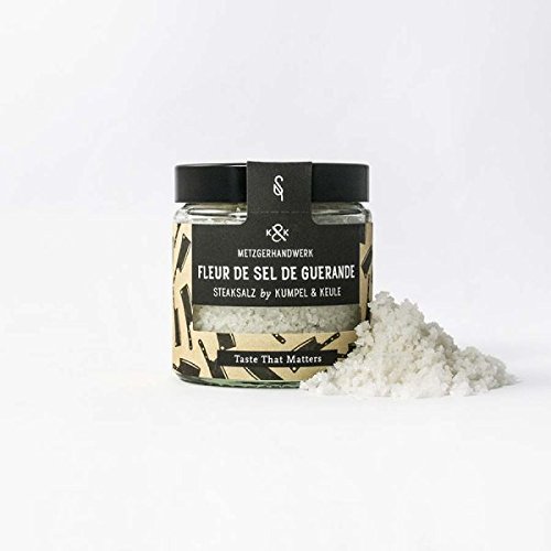 Steaksalz - Fleur de Sel de Guérande aus der Bretagne 80 g von Soulspice