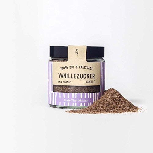 Vanillezucker Bio mit echter Bio-Vanille - 90 g von Soulspice