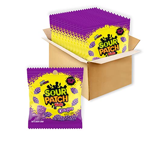 SOUR PATCH KIDS Grape Soft & Chewy Candy, 340-102 ml Beutel SOUR PATCH KIDS Grape Soft & Chewy Candy, 340-102 ml Beutel von Sour Patch Kids