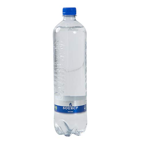 Sourcy Blaues natürliches Mineralwasser 6 PET-Flaschen x 1 Liter von Sourcy