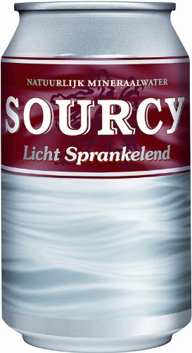 Sourcy Mineralwasser 24 x 0,33l Dose von Sourcy