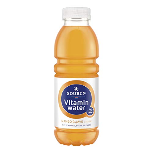 Sourcy Vitamin Wasser Mango Guave 0% Zucker - 6 PET-Flaschen x 50 cl von Sourcy
