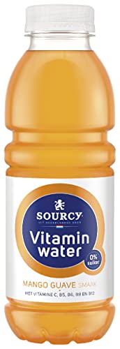 Water Sourcy vitamin mango/guave fles 0.5l | 6 stuks von Sourcy