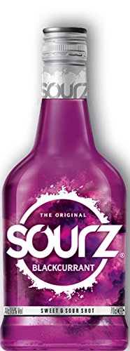 Sourz Blackcurrant Likör 0,7l 700ml (15% Vol) -[Enthält Sulfite] von Sourz