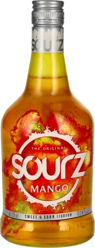 Sourz Mango | süß-saurer Partylikör | 15% Vol | 700ml Einzelflasche von Sourz