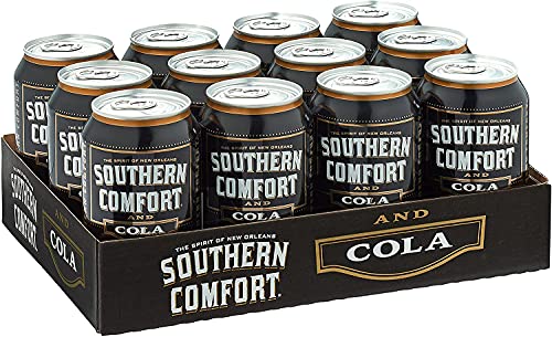 SOUTHERN Comfort & Cola inc. EINWEG Pfand (12 x 0,33L) ‎Alkoholisches Cola Mischgetränk mit 29% Comfort von Southern Comfort®