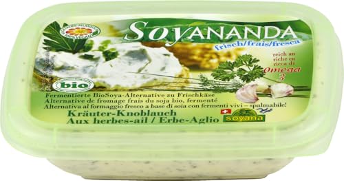 Soyananda Kräuter- Knoblauch - vegane Alternative zu Frischkäse 18 x 140 gr Soyananda Kräuter- Knoblauch - vegane Alternative zu Frischkäse 18 x 140 gr von Soyana