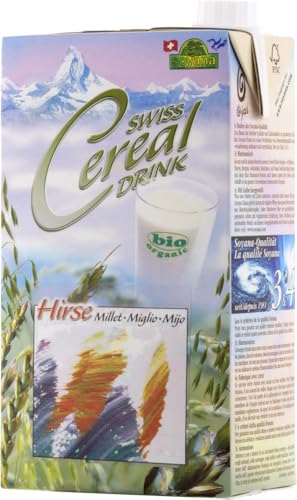 Swiss Cereal-Drink Hirse 1l 12 x 1 l Swiss Cereal-Drink Hirse 1l 12 x 1 l von Soyana