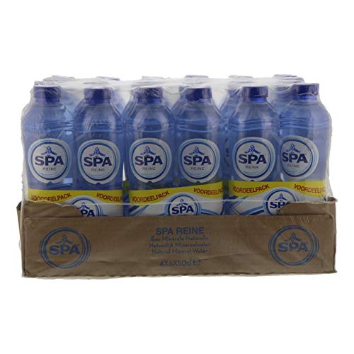 Spa Reines natürliches Mineralwasser 4 Multipacks x 6 PET-Flaschen x 50 cl von Spa