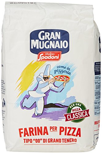 Farina Spadoni Tipo"00" per Pizza Napoli Pizzamehl Pizza Mehl 1kg von Spadoni