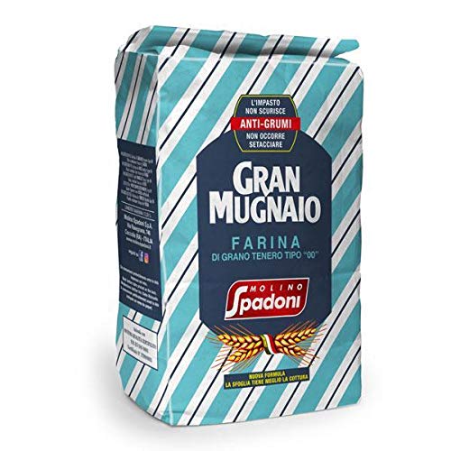 Molino Spadoni – Tipo "0" extra feines Mehl, (2) – 1 kg Pkg von Nuvial