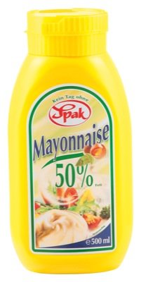 Spak Mayonnaise 50% Fett 500g von Spak