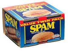 Spam Hacktes Schweinefleisch und Schinken, 200 g, 2 Stück von Spam