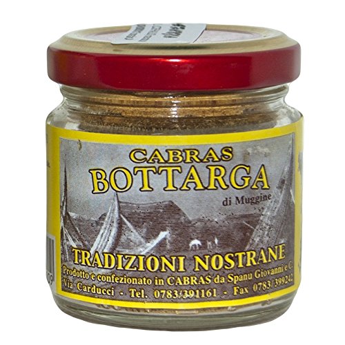 Bottarga di Muggine - Meeräschenrogen, gemahlen, Italien, 70g Bottarga di Muggine - Meeräschenrogen, gemahlen, Italien, 70g von Spanu Giovanni & C. snc