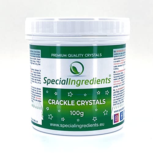 Special Ingredients Crackle Crystals Knallbrause 100g Premium Qualität - Geeignet Für Vegetarier, Nicht Gentechnisch Verändert, Glutenfrei, Nicht Bestrahlt - Recycelbarer Behaltert… von Special Ingredients