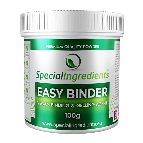 Special Ingredients Easy Binder 100g (Strenger Vegetarier freundlich, ein Binde- und Geliermittel - keine Hitze erfordert) - Kommt mit freier Rezeptbroschüre von Special Ingredients
