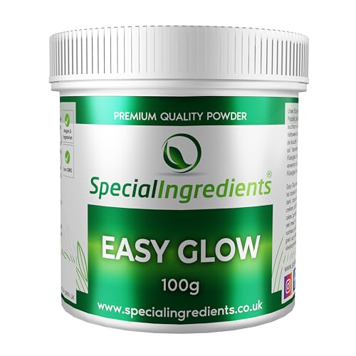 Special Ingredients Easy Glow - Premium Qualität Extra Feines Pulver - Vegan, GVO-frei, Glutenfrei - Recycelbarer Behälter (100g) von Special Ingredients