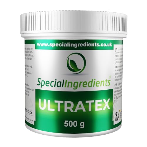 Special Ingredients Ultratex 500g - Premium Qualität Extra Feines Pulver - Vegan, GVO-frei, Glutenfrei - Recycelbarer Behälter (500g) von Special Ingredients