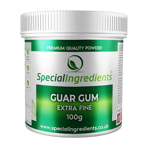 Special Ingtredients Guarkernmehl 100g Extrafeines Pulver Höchster Qualität, Vegan, GVO-frei, Glutenfrei von Special Ingredients