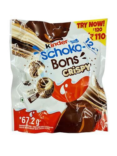 Ferrero | Schoko Bons Crispy 67,2g (1x Schoko Bons Crispy 67,2g, Volle Größe) von Special-Snacks 07