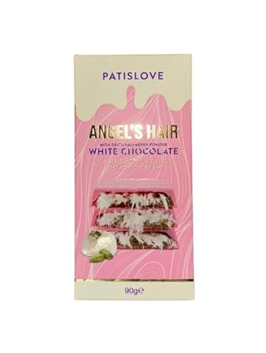 PATISLOVE | Angel Hair • Weiße Schokolade mit Himbeerpulver • Pistaziencreme • 90g PATISLOVE | Angel Hair • Weiße Schokolade mit Himbeerpulver • Pistaziencreme • 90g von Special-Snacks 07