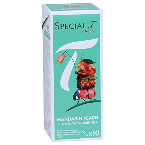 Original Special T - Mandarin Peach - 10 Kapseln (1 Packung) für Nestlé Tee Maschinen von Special.T