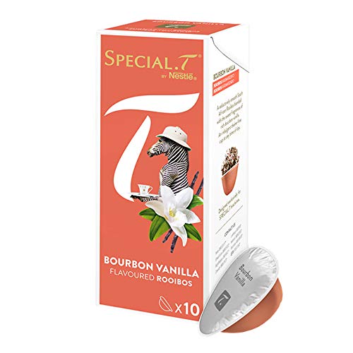 Original Special T - Rooibos Bourbon Vanilla - 10 Kapseln (1 Packung) für Nestlé Tee Maschinen - hier bestellen von Special.T
