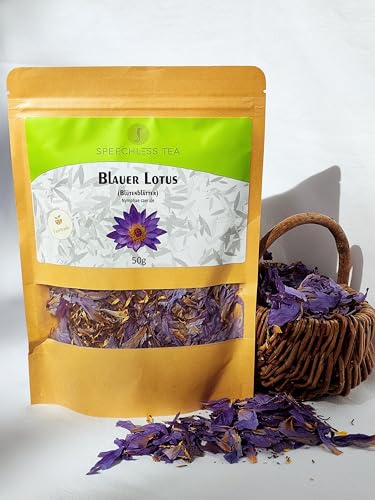 Lotus Tee | Premium Qualität - Handgepflückt - schneller Direktversand aus Deutschland (Blütenblätter, 25g) von Speechless Tea