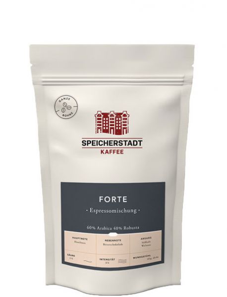 Speicherstadt Kaffee Forte Espressomischung von Speicherstadt Kaffee