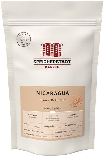 Speicherstadt Kaffee Nicaragua 100% Arabica von Speicherstadt Kaffee