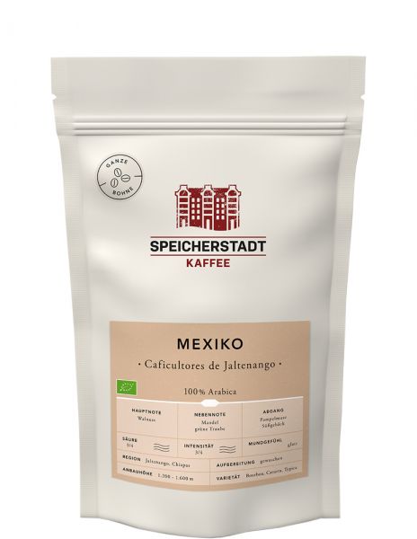 Speicherstadt Kaffee Mexiko Caficultores de Jaltenango Bio Speicherstadt Kaffee Mexiko Caficultores de Jaltenango Bio von Speicherstadt Kaffee