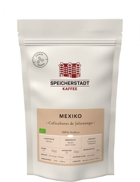 Speicherstadt Kaffee Mexiko Caficultores de Jaltenango Bio von Speicherstadt Kaffee